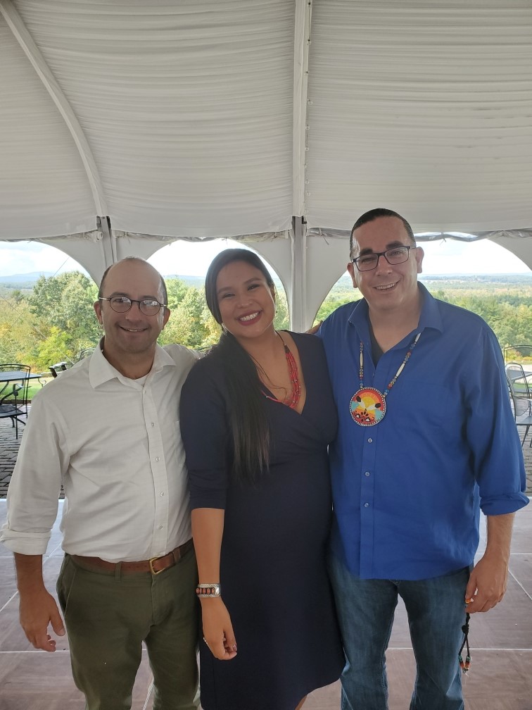 Newell (right) with co-teachers Jason Mancini and endawnis Spears